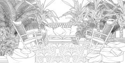 Alternative view 17 of Urban Jungle Coloring Book