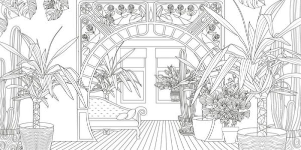 Urban Jungle Coloring Book
