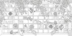 Alternative view 3 of Urban Jungle Coloring Book
