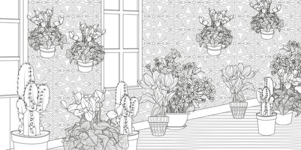 Urban Jungle Coloring Book