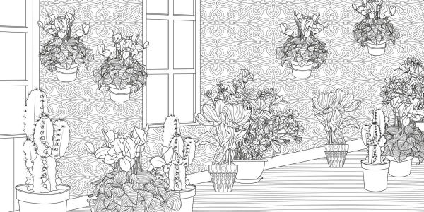Urban Jungle Coloring Book