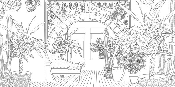 Urban Jungle Coloring Book