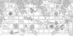 Alternative view 10 of Urban Jungle Coloring Book