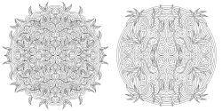 Alternative view 24 of Floral Mandalas Coloring Book