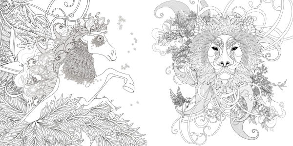 Magical Nature Coloring Book