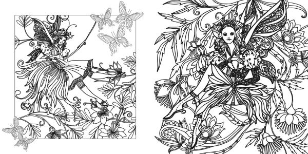 Magical Nature Coloring Book