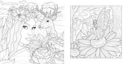 Alternative view 21 of Magical Nature Coloring Book
