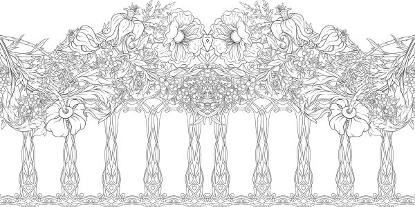 Magical Nature Coloring Book
