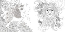 Alternative view 7 of Magical Nature Coloring Book