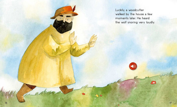 The Storyteller Little Red Riding Hood: Listen to the sound fairytales