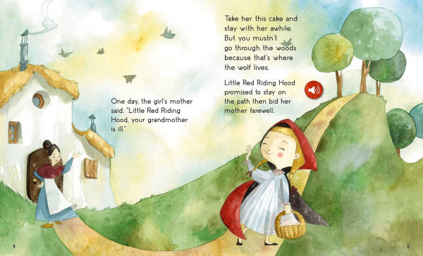The Storyteller Little Red Riding Hood: Listen to the sound fairytales