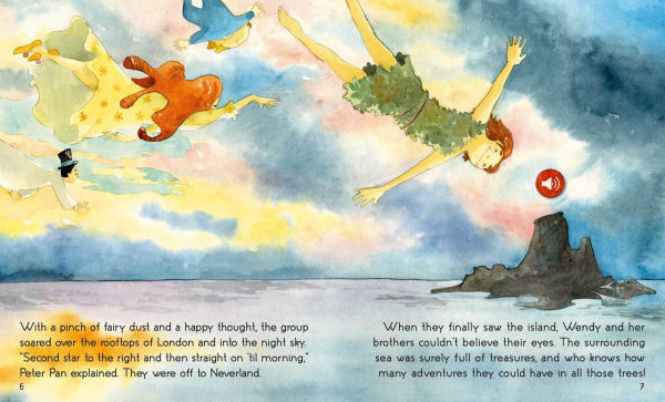 The Storyteller Peter Pan: Listen to the sound fairytales