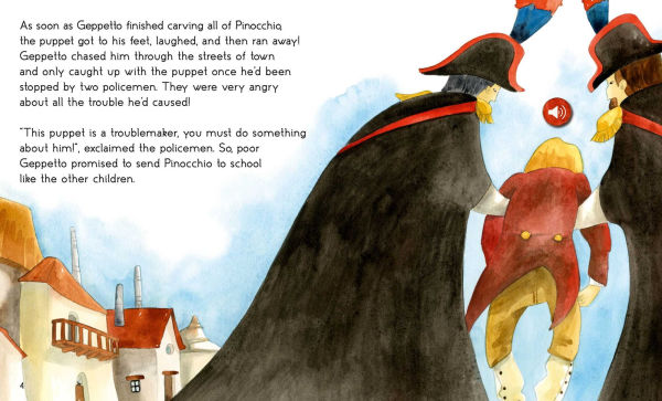 The Storyteller Pinocchio: Listen to the sound fairytales