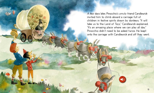 The Storyteller Pinocchio: Listen to the sound fairytales