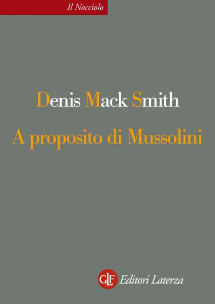 A proposito di Mussolini