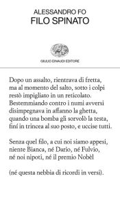 Title: Filo spinato, Author: Alessandro Fo