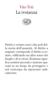 Title: La restanza, Author: Vito Teti