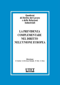 Title: La previdenza Complementare nel Diritto nell'Unione Europea, Author: AA. VV.