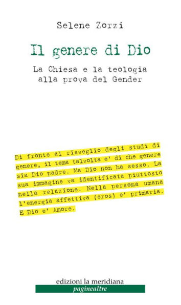 Il genere di Dio: La Chiesa e la teologia alla prova del Gender