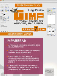 Title: Gimp. Tutorial pratici per Windows, Mac e Linux. Livello 7: Coloriamo un Manga, Author: Luigi Panico