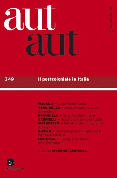 Aut aut 349 - Il postcoloniale in Italia