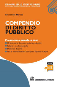 Title: Compendio di diritto pubblico, Author: Alessandro Moretti