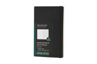 2015 Moleskine 18M Large Wkly Soft Cover Black Planner