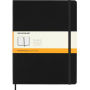 Moleskine Classic Notebook Extra Large Ruled Black Hard Cover