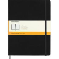 Moleskine Classic Notebook, Extra Large, Ruled, Black, Hard Cover (7.5 x 10)