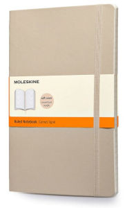 Moleskine Classic Soft Khaki Beige Large Ruled Notebook