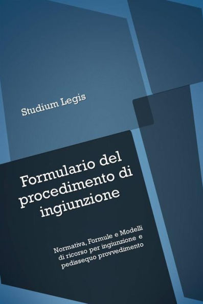 Formulario del procedimento di ingiunzione