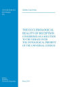 Ecclesiological Reality of Reception: Considered as a Solution to the debate over The ontological Priority of the Universal Church