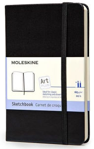 Title: Moleskine Art Plus Sketchbook, Pocket, Plain, Black, Hard Cover (3.5 x 5.5)