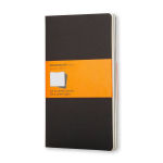 Alternative view 1 of Moleskine Cahier Journal (Set of 3), Pocket, Ruled, Black, Soft Cover (3.5 x 5.5): Set of 3 Ruled Journals