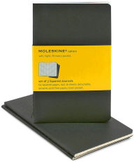 Title: Moleskine Cahier Journal (Set of 3), Pocket, Squared, Black, Soft Cover (3.5 x 5.5): set of 3 Squared Journals