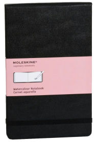 Title: Moleskine Art Plus Watercolor Album, Large, Black, Hard Cover (5 x 8.25)