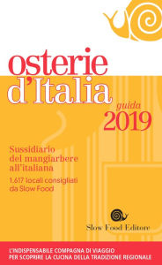 Title: Osterie d'Italia 2019: Sussidiario del mangiarbere all'italiana, Author: AA. VV.