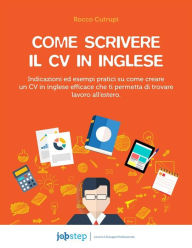 Title: Come scrivere il CV in inglese., Author: Rocco Cutrupi