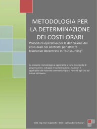 Title: Metodologia per la determinazione dei costi orari, Author: Ivan Capecchi