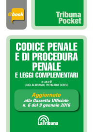 Title: Codice penale e di procedura penale e leggi complementari, Author: Luigi Alibrandi