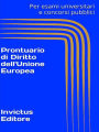 Prontuario di diritto dell'Unione Europea