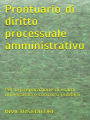 Prontuario di diritto processuale amministrativo