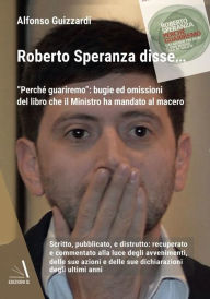 Title: Roberto Speranza disse...: 