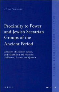 Proximity to Power and Jewish Sectarian Groups of the Ancient Period: A Review of Lifestyle, Values, and Halakha in the Pharisees, Sadducees, Essenes, and Qumran