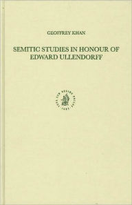 Semitic Studies in Honour of Edward Ullendorff