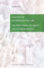 Lexicon of Environmental Law / Les d?finitions du droit de l?environnement