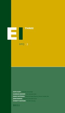 Encyclopaedia of Islam - Three 2013-3