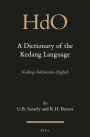 A Dictionary of the Kedang Language: Kedang-Indonesian-English