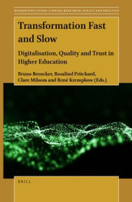 Title: Transformation Fast and Slow, Author: Bruno Broucker