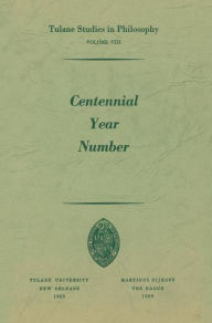 Title: Centennial Year Number, Author: James K. Feibleman
